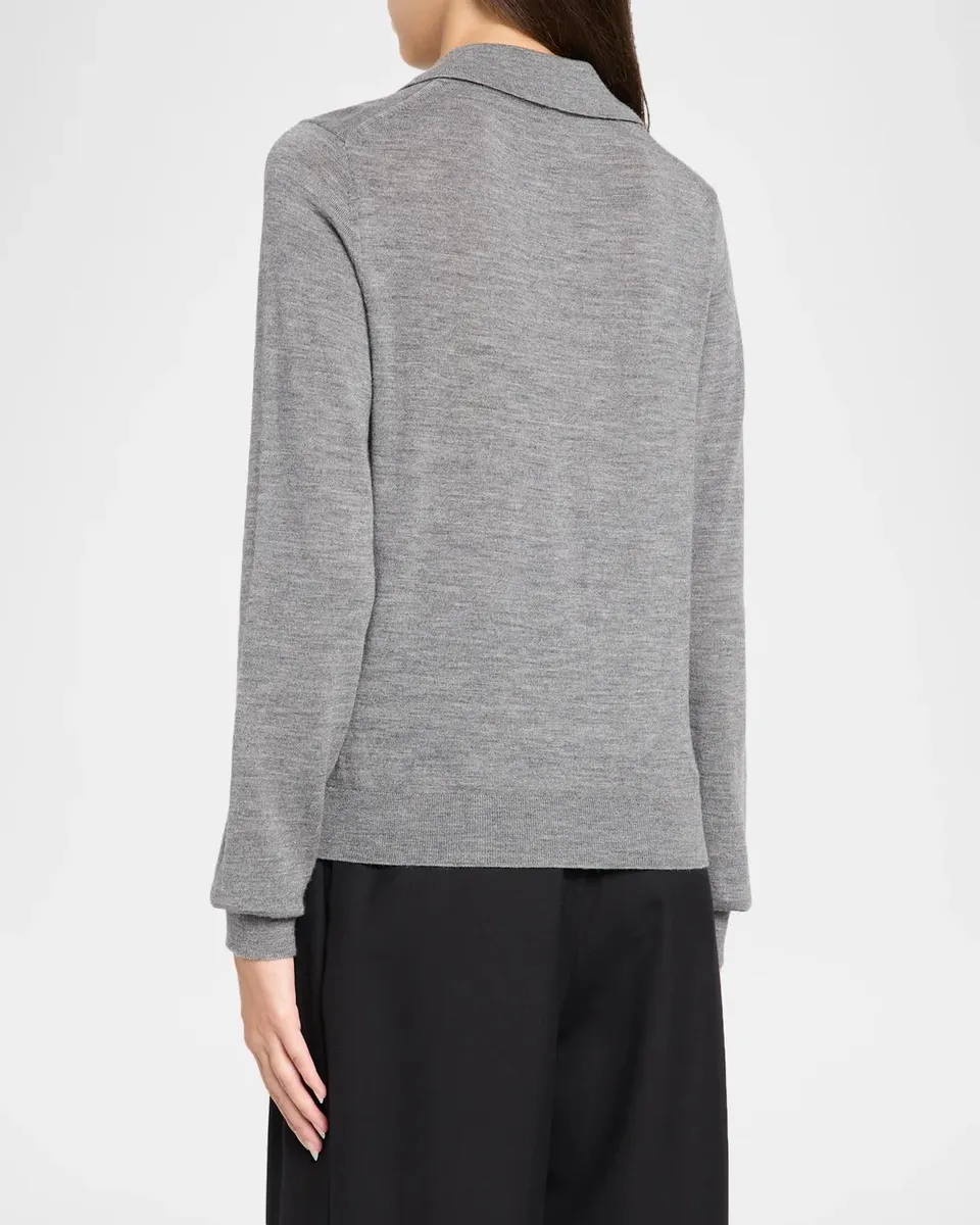 The Garment Bergen Merino Wool Polo Sweater | Thumbnail 3 The Garment Bergen Merino Wool Polo Sweater | Thumbnail 3