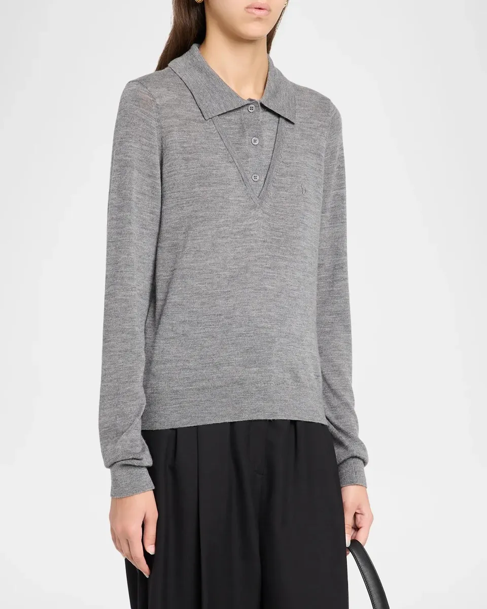 The Garment Bergen Merino Wool Polo Sweater | Thumbnail 4 The Garment Bergen Merino Wool Polo Sweater | Thumbnail 4
