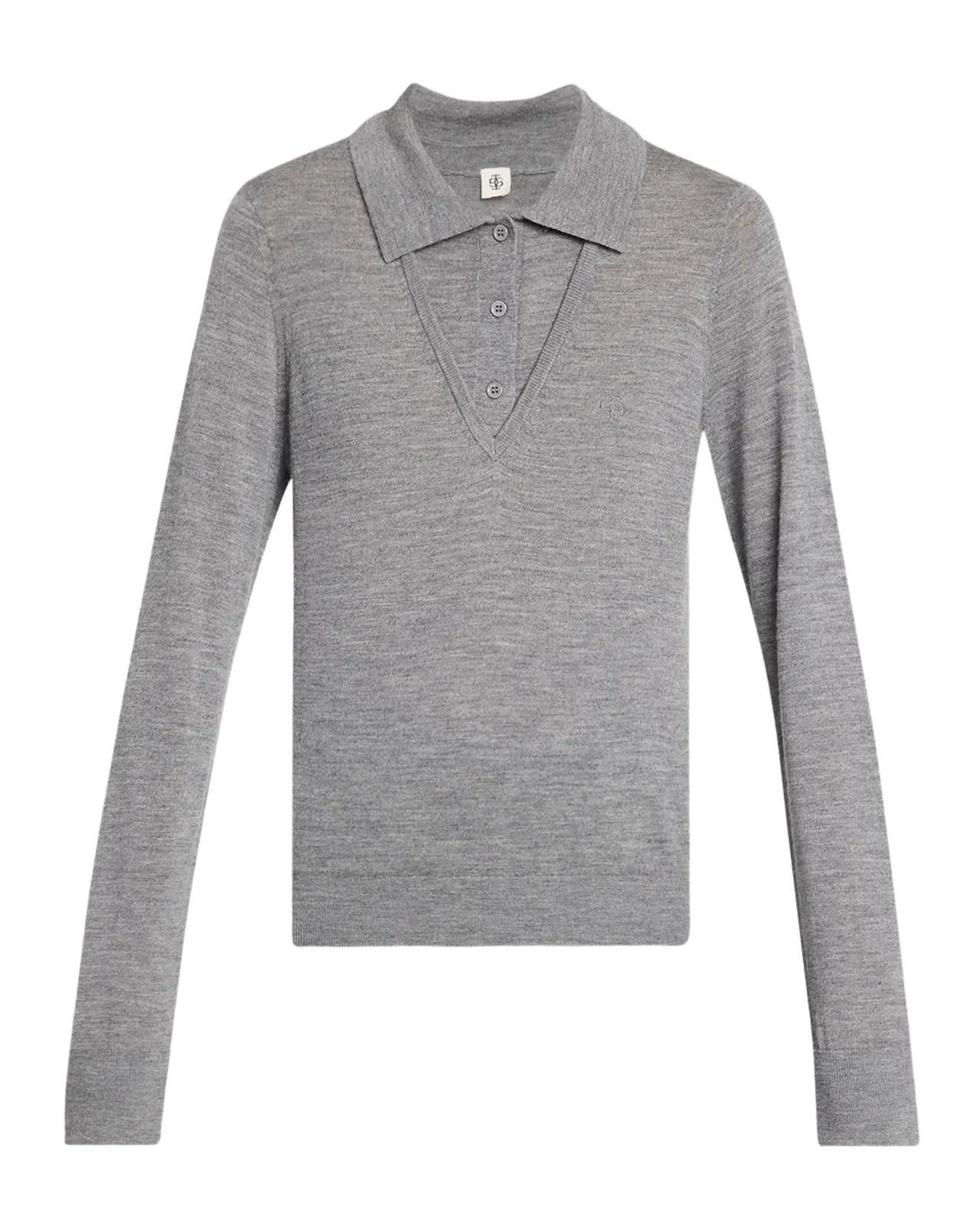 Bergen Merino Wool Polo Sweater
