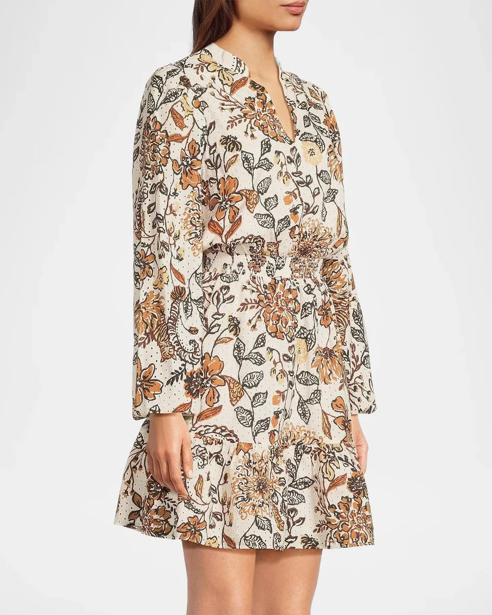 Lilly Pulitzer Axton Floral Cotton Minidress | Thumbnail 6