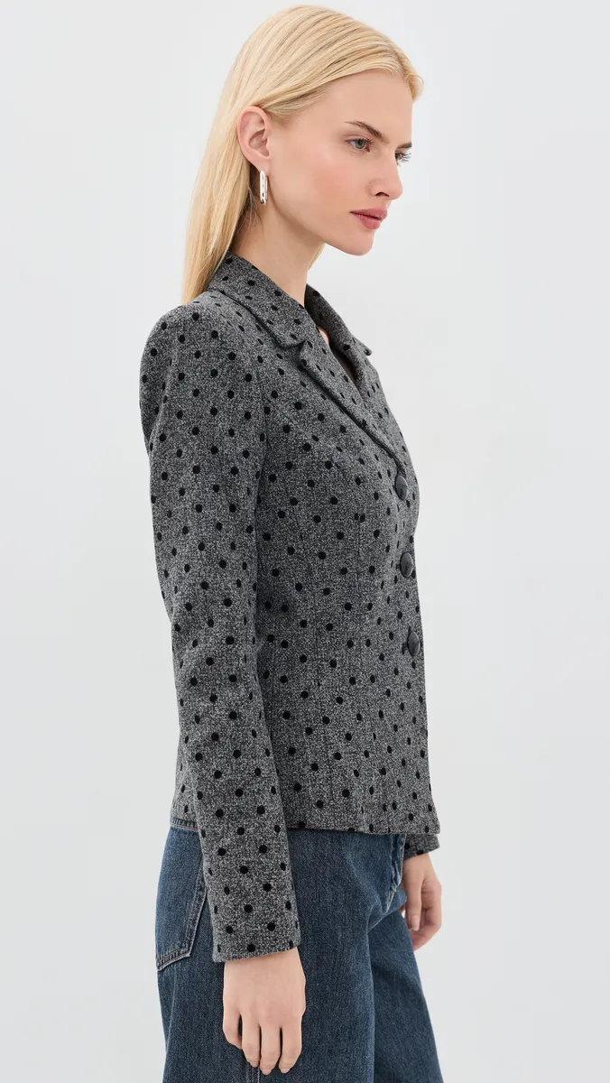 L'Agence Odile Single Breasted Blazer | Thumbnail 4