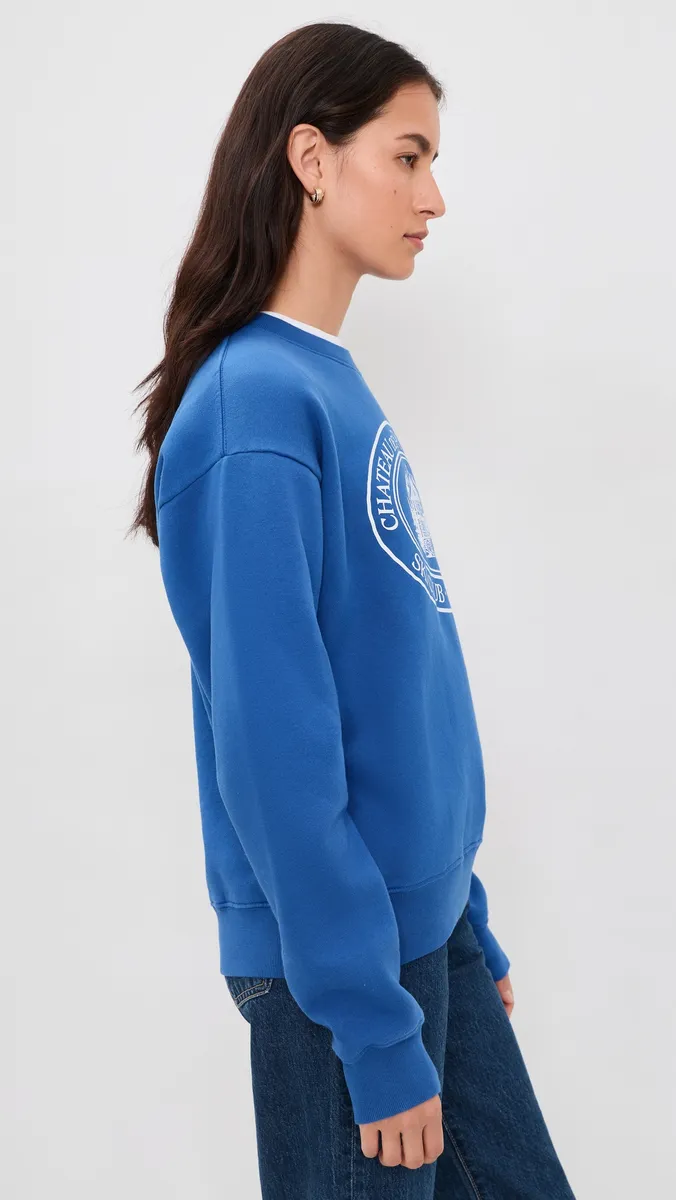Sporty & Rich Chateau Crew Neck Sweater | Thumbnail 4