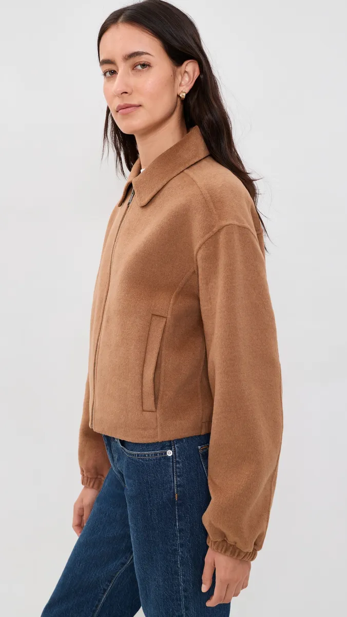 Marine Layer Zip Up Wool Jacket | Thumbnail 4 Marine Layer Zip Up Wool Jacket | Thumbnail 4