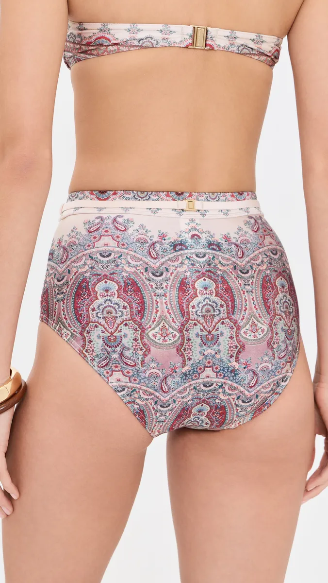 Zimmermann Fairlight High Waist Bikini Bottoms | Thumbnail 3 Zimmermann Fairlight High Waist Bikini Bottoms | Thumbnail 3