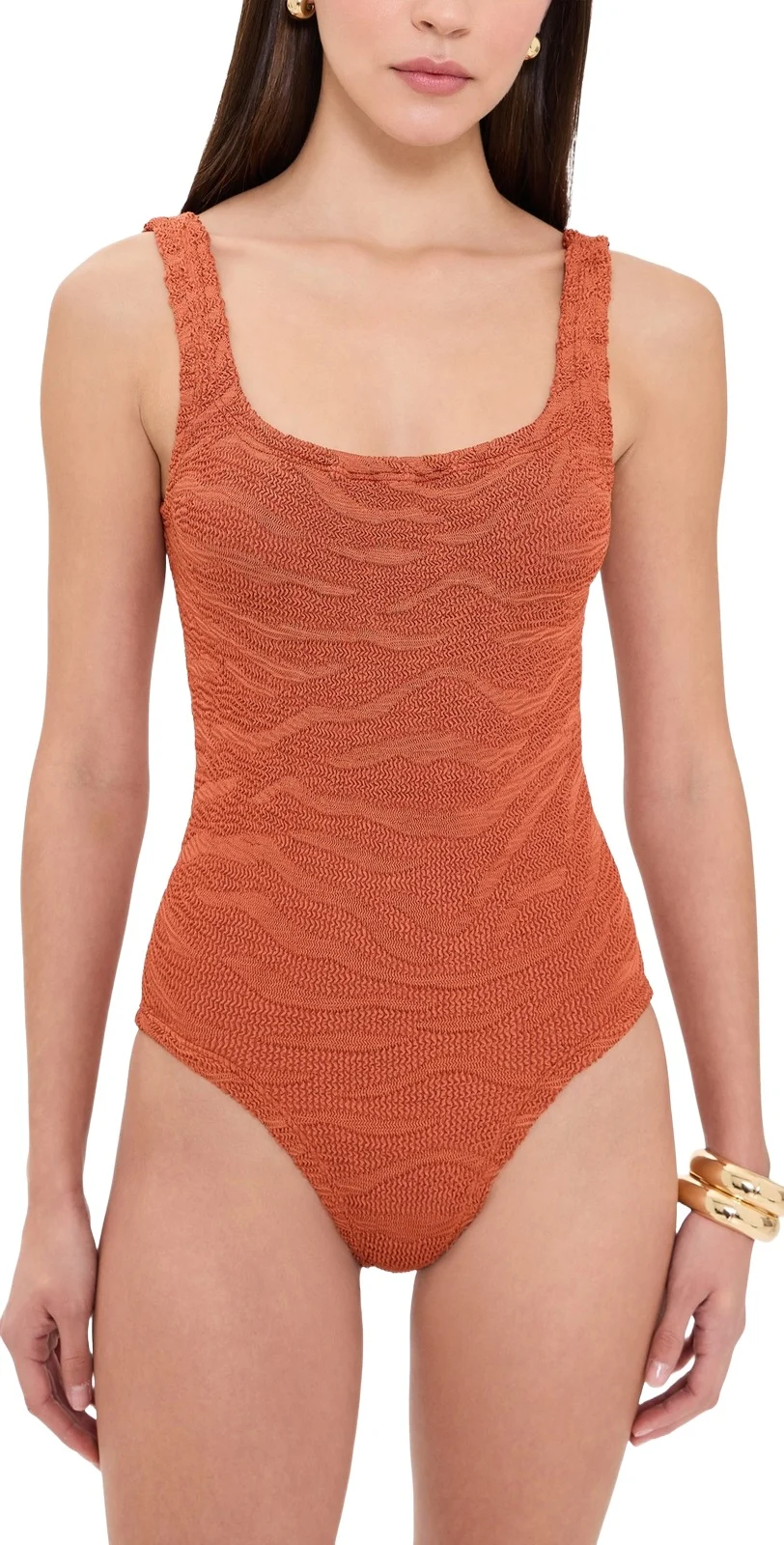 Hunza G Square Neck Swimsuit