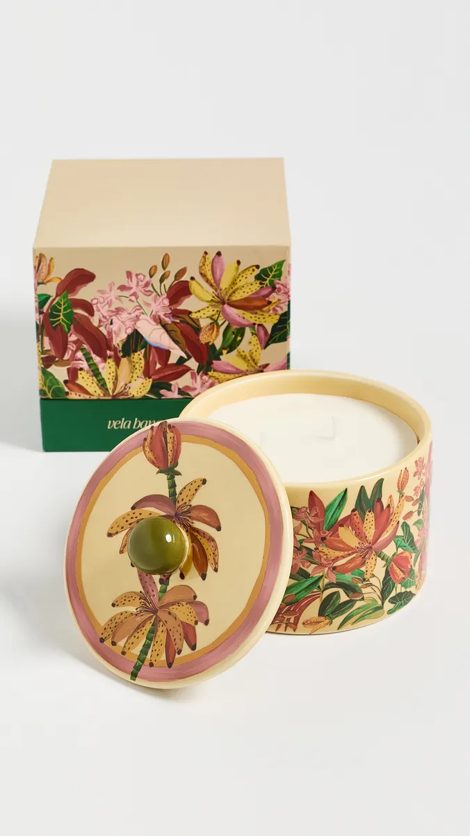 Farm Rio Banana Flower Ceramic Candle | Thumbnail 3