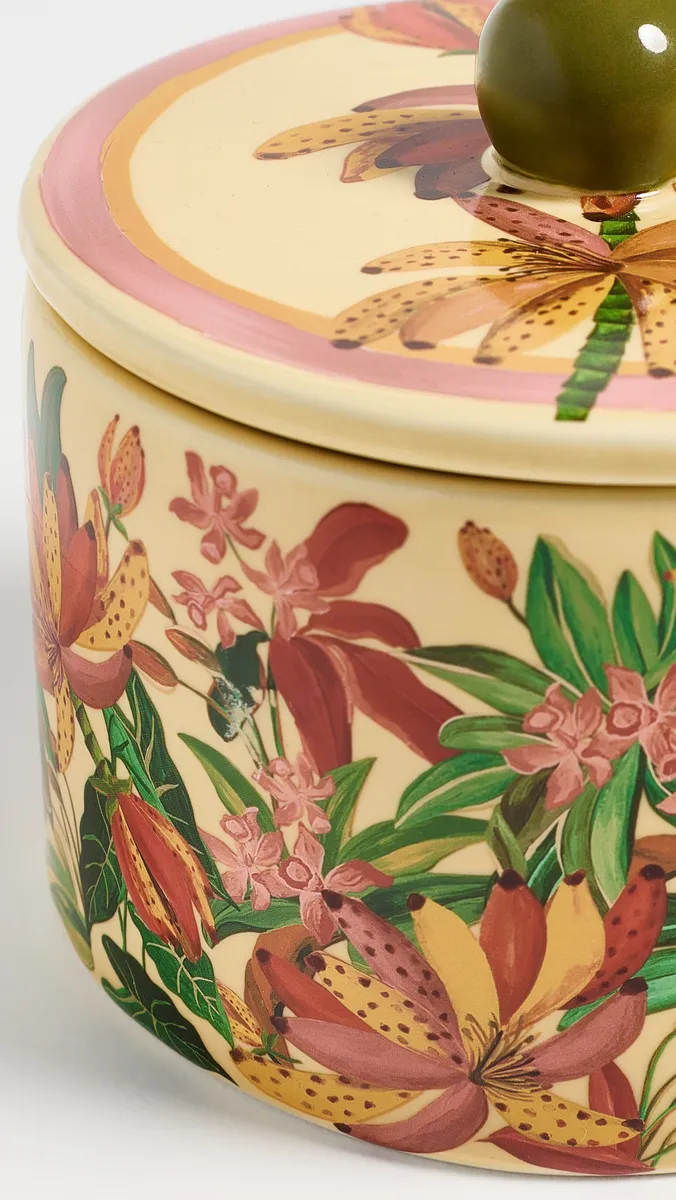 Farm Rio Banana Flower Ceramic Candle | Thumbnail 4