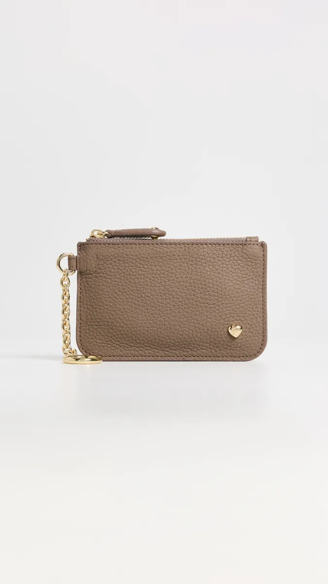 Stoney Clover Lane Brighton Pebbled Leather Key Chain Wallet | Thumbnail 2