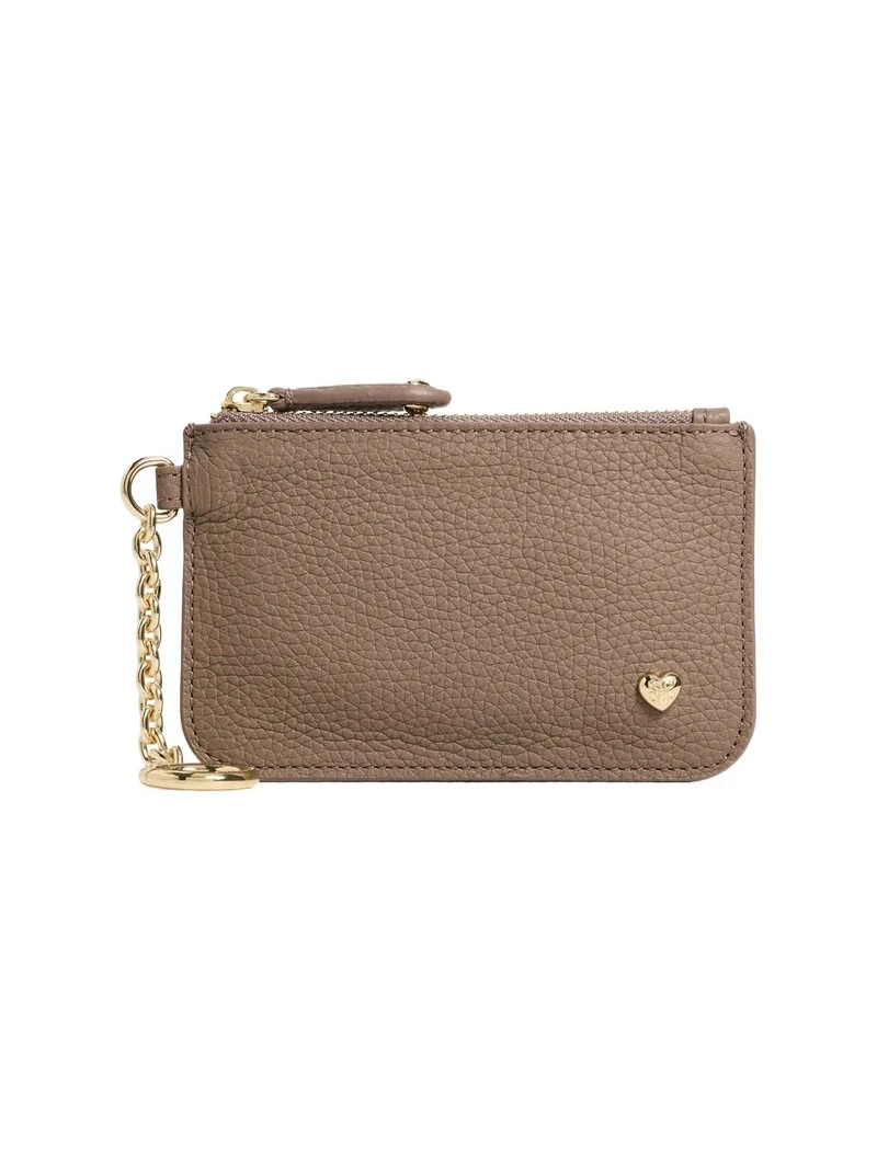 Stoney Clover Lane Brighton Pebbled Leather Key Chain Wallet