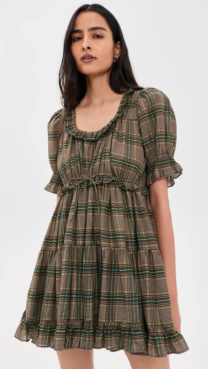 Sea Charly Plaid Mini Dress | Thumbnail 2 Sea Charly Plaid Mini Dress | Thumbnail 2
