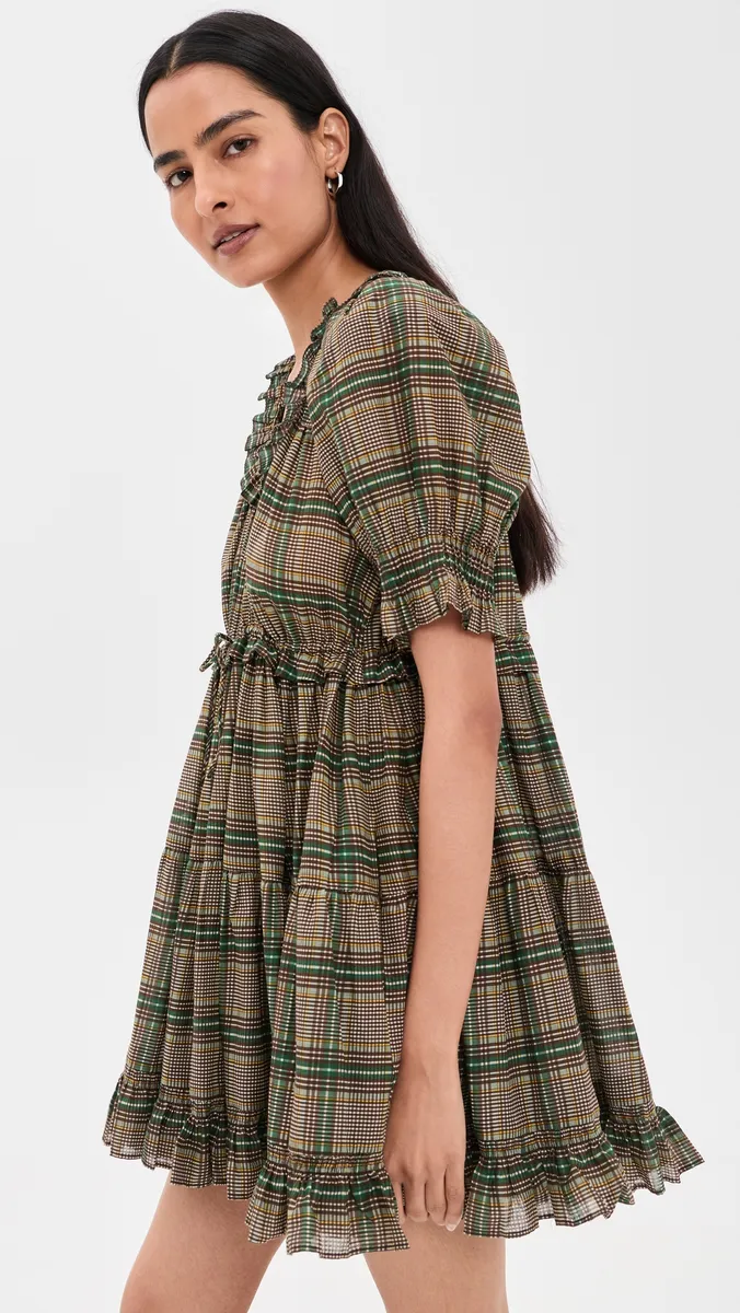 Sea Charly Plaid Mini Dress | Thumbnail 4 Sea Charly Plaid Mini Dress | Thumbnail 4