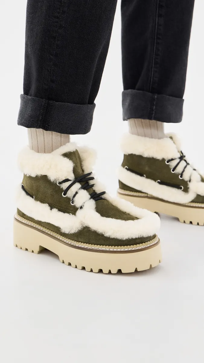 FRĒDA SALVADOR Dakota Shearling Boots | Thumbnail 3