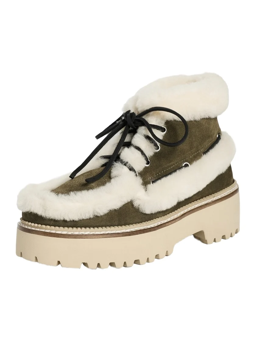 FRĒDA SALVADOR Dakota Shearling Boots