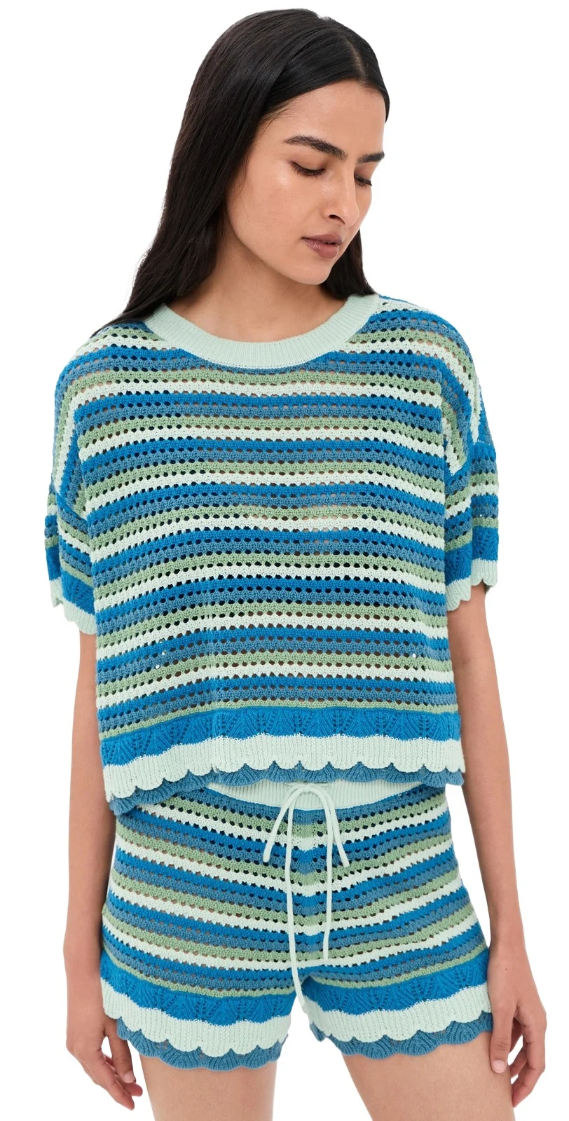 Seas The Day Coverup Top