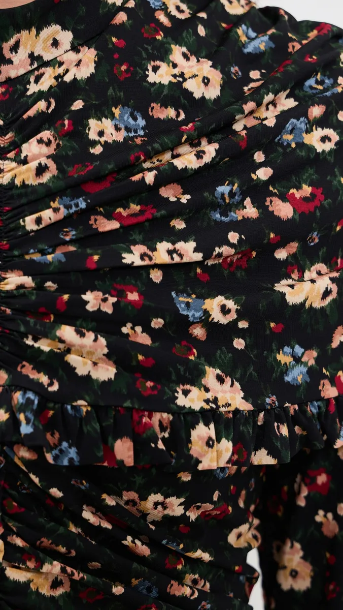 Sea Kaiya Floral Ruffle Midi Dress | Thumbnail 6