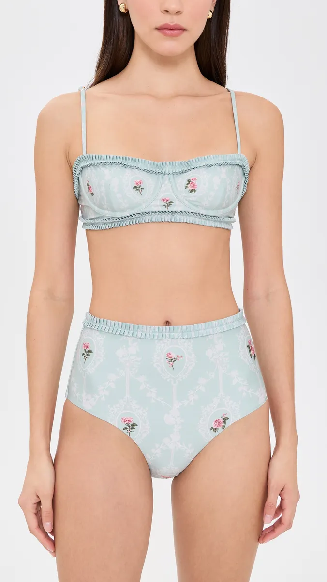 Agua by Agua Bendita Isolda Nostalgia Bikini Top | Thumbnail 5 Agua by Agua Bendita Isolda Nostalgia Bikini Top | Thumbnail 5