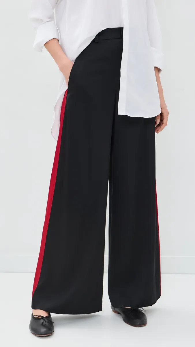 Polo Ralph Lauren Satin Wide Leg Pants | Thumbnail 2 Polo Ralph Lauren Satin Wide Leg Pants | Thumbnail 2