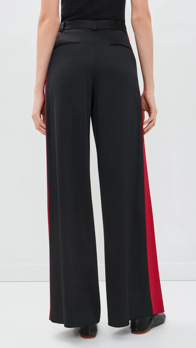 Polo Ralph Lauren Satin Wide Leg Pants | Thumbnail 3 Polo Ralph Lauren Satin Wide Leg Pants | Thumbnail 3
