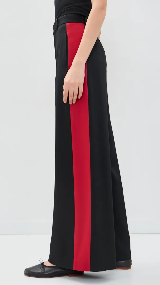 Polo Ralph Lauren Satin Wide Leg Pants | Thumbnail 4 Polo Ralph Lauren Satin Wide Leg Pants | Thumbnail 4