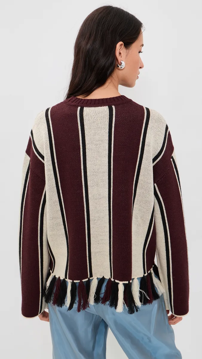SIMONMILLER Faye Tassel Sweater | Thumbnail 3