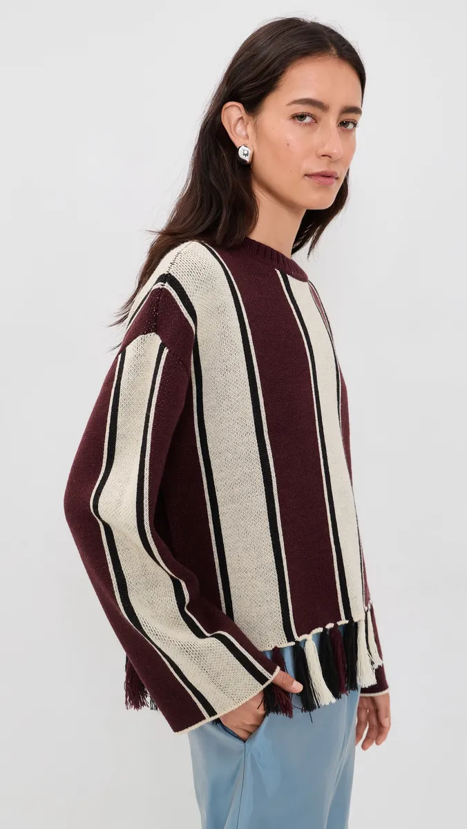 SIMONMILLER Faye Tassel Sweater | Thumbnail 4