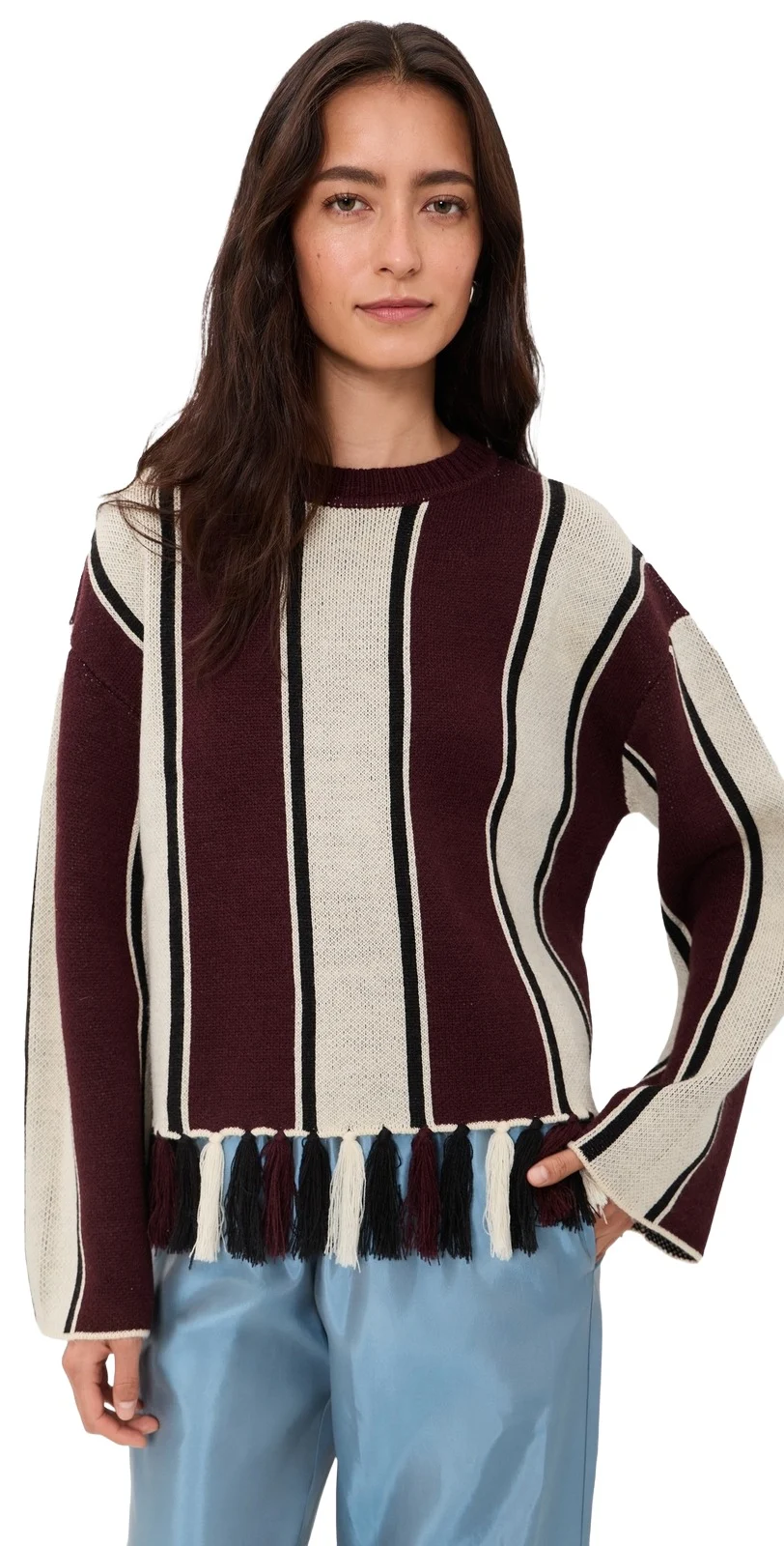 SIMONMILLER Faye Tassel Sweater
