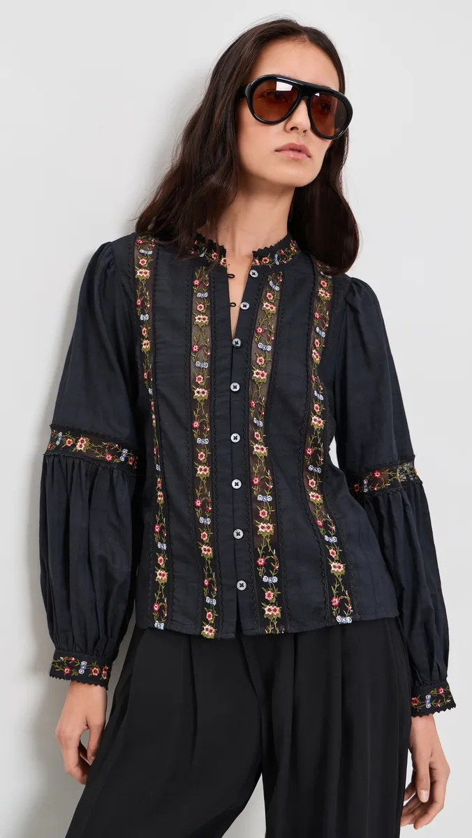 Sea Kaiya Floral Blouse | Thumbnail 2 Sea Kaiya Floral Blouse | Thumbnail 2