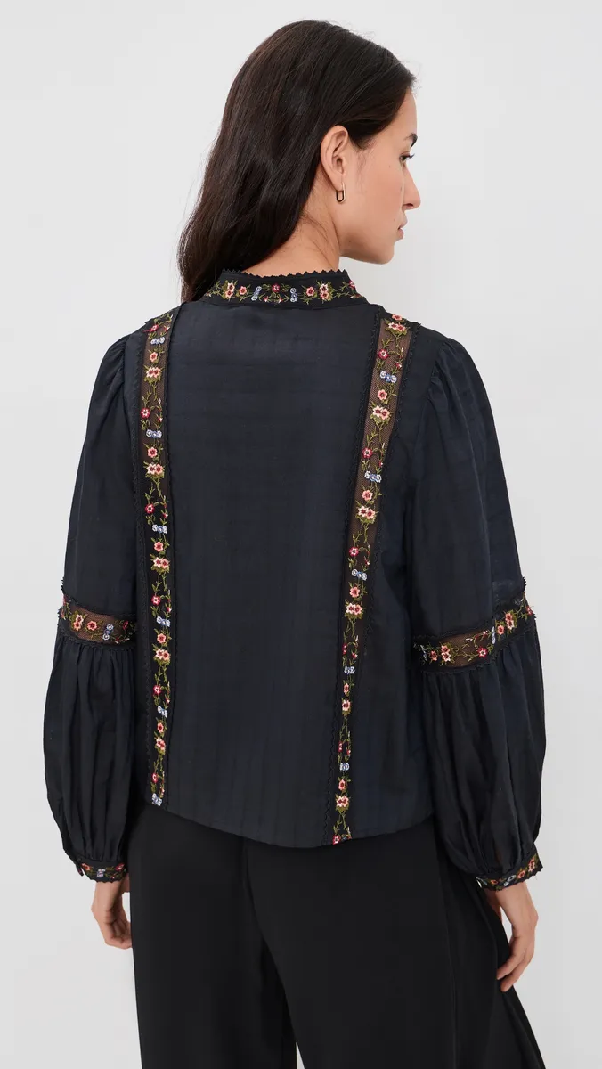Sea Kaiya Floral Blouse | Thumbnail 3 Sea Kaiya Floral Blouse | Thumbnail 3
