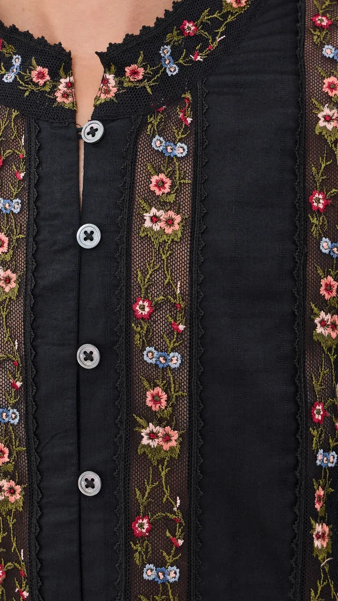 Sea Kaiya Floral Blouse | Thumbnail 6 Sea Kaiya Floral Blouse | Thumbnail 6