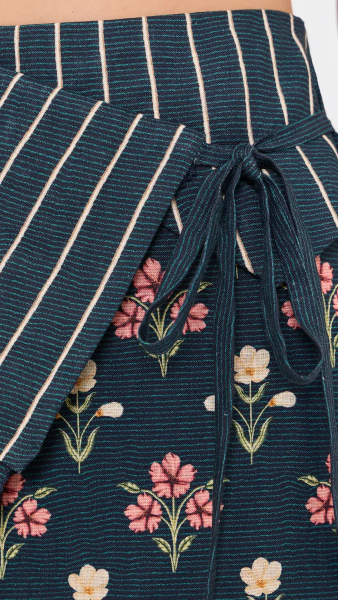 Agua by Agua Bendita Arte Isolda Linen Skirt | Thumbnail 6 Agua by Agua Bendita Arte Isolda Linen Skirt | Thumbnail 6
