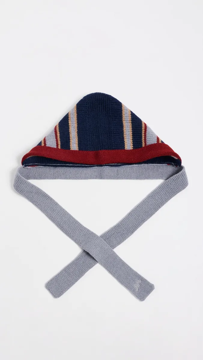 Damson Madder Stripe Bonnet | Thumbnail 4 Damson Madder Stripe Bonnet | Thumbnail 4
