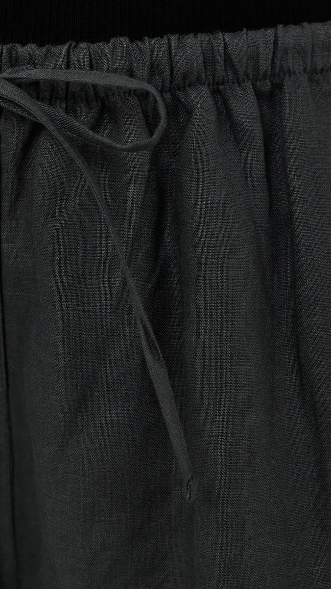 Comme Si Drawstring Bermuda Linen Shorts | Thumbnail 6 Comme Si Drawstring Bermuda Linen Shorts | Thumbnail 6