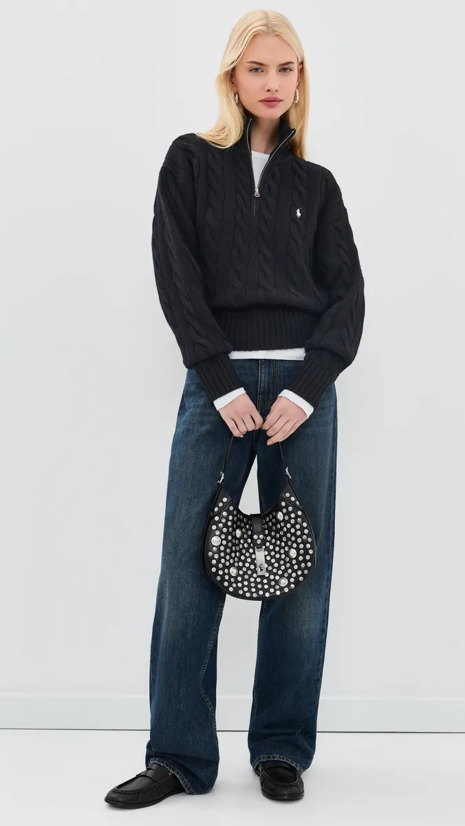 Polo Ralph Lauren Mock Neck Cable Knit Pullover | Thumbnail 5 Polo Ralph Lauren Mock Neck Cable Knit Pullover | Thumbnail 5