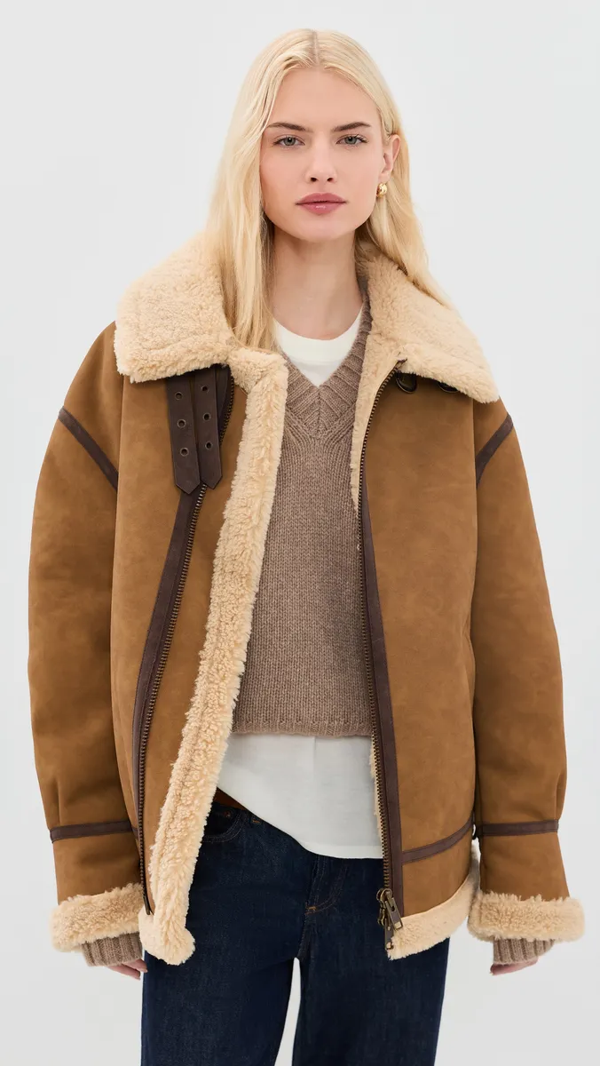 Dunst B-3 Faux Suede Jacket | Thumbnail 2