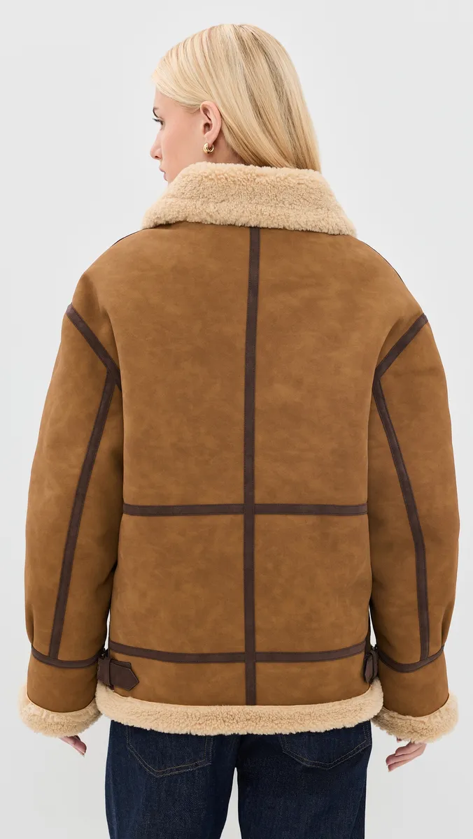 Dunst B-3 Faux Suede Jacket | Thumbnail 3