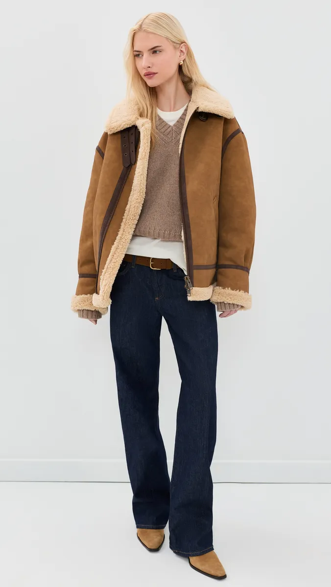 Dunst B-3 Faux Suede Jacket | Thumbnail 5