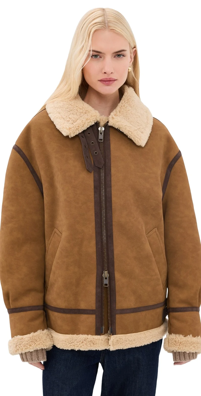 B-3 Faux Suede Jacket