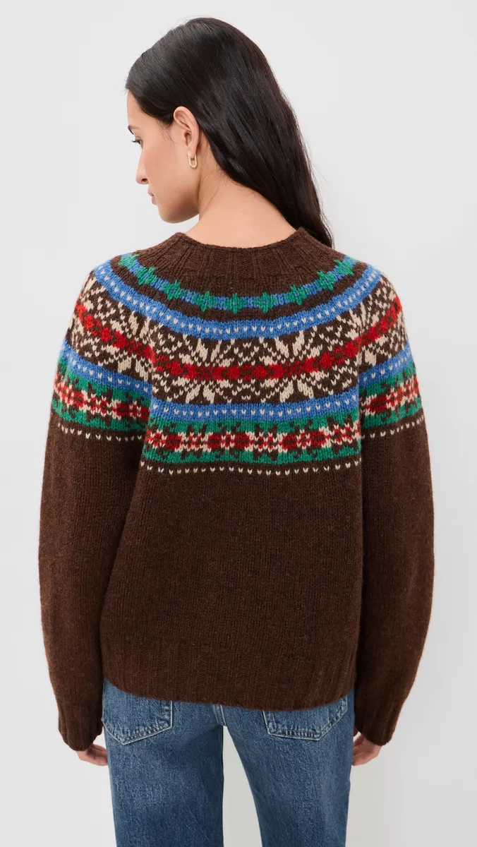 Howlin' Howlin' Living In The Light Fair Isle Pullover | Thumbnail 3