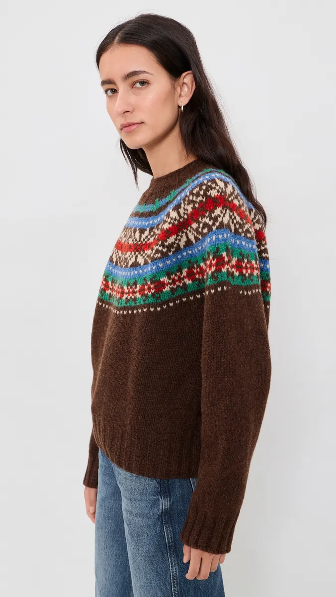 Howlin' Howlin' Living In The Light Fair Isle Pullover | Thumbnail 4