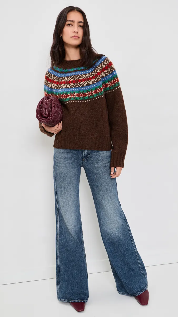 Howlin' Howlin' Living In The Light Fair Isle Pullover | Thumbnail 5