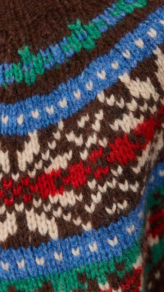 Howlin' Howlin' Living In The Light Fair Isle Pullover | Thumbnail 6