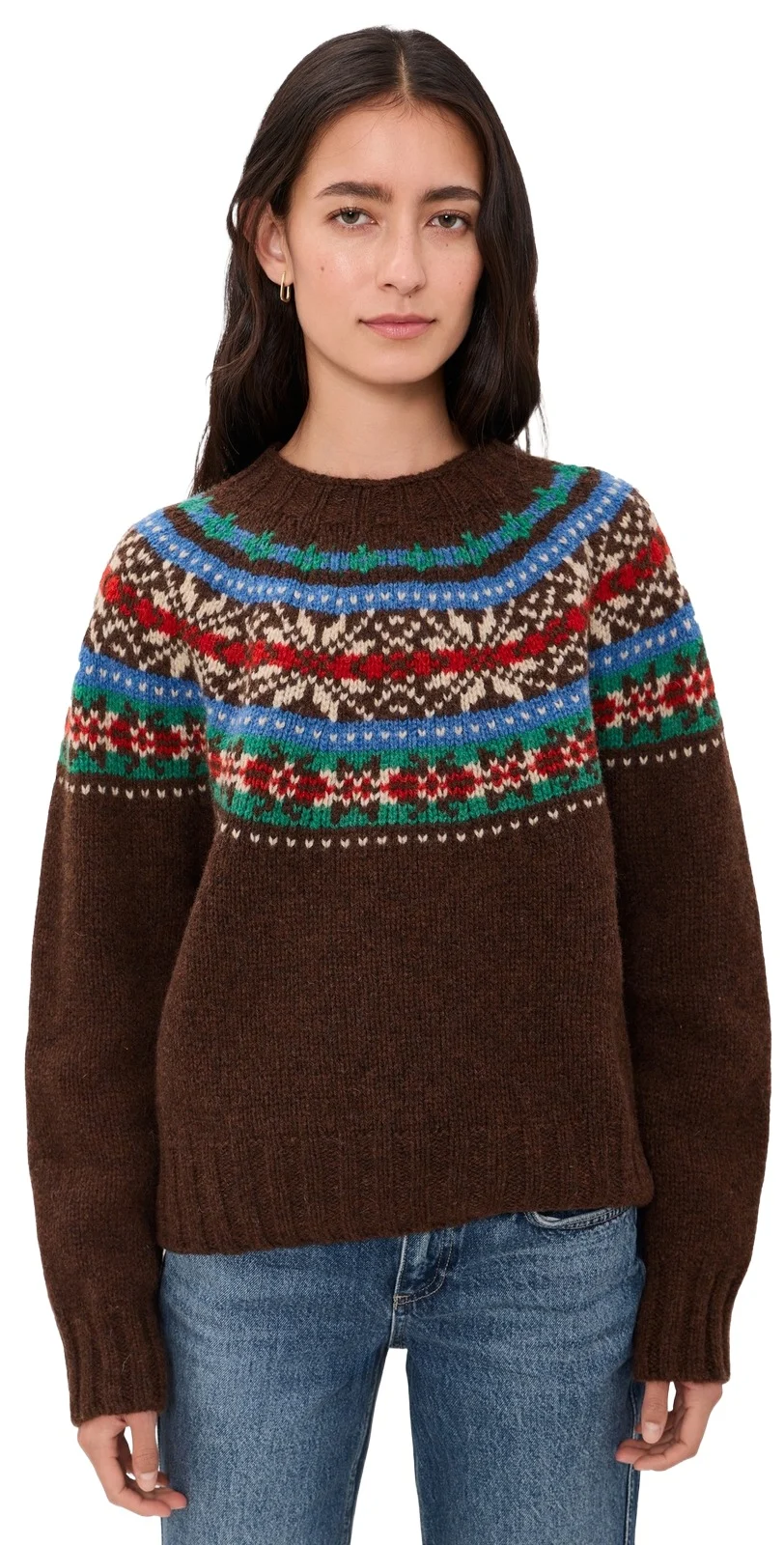 Howlin' Howlin' Living In The Light Fair Isle Pullover