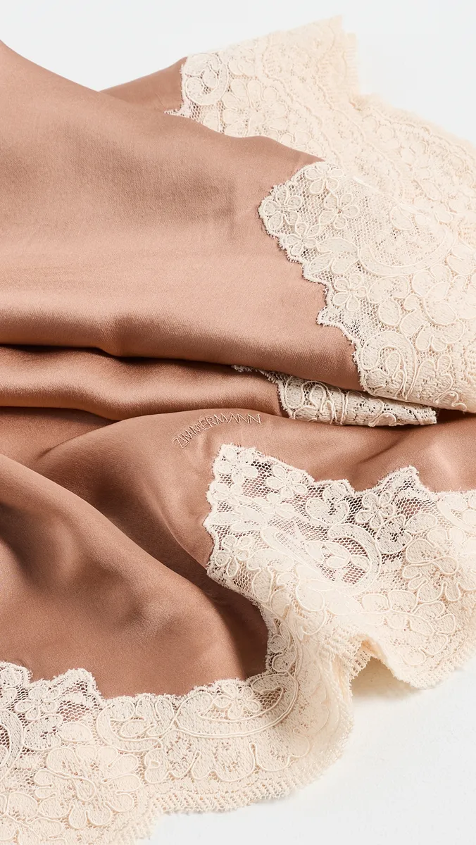 Zimmermann Lace Silk Stole Shawl | Thumbnail 5 Zimmermann Lace Silk Stole Shawl | Thumbnail 5