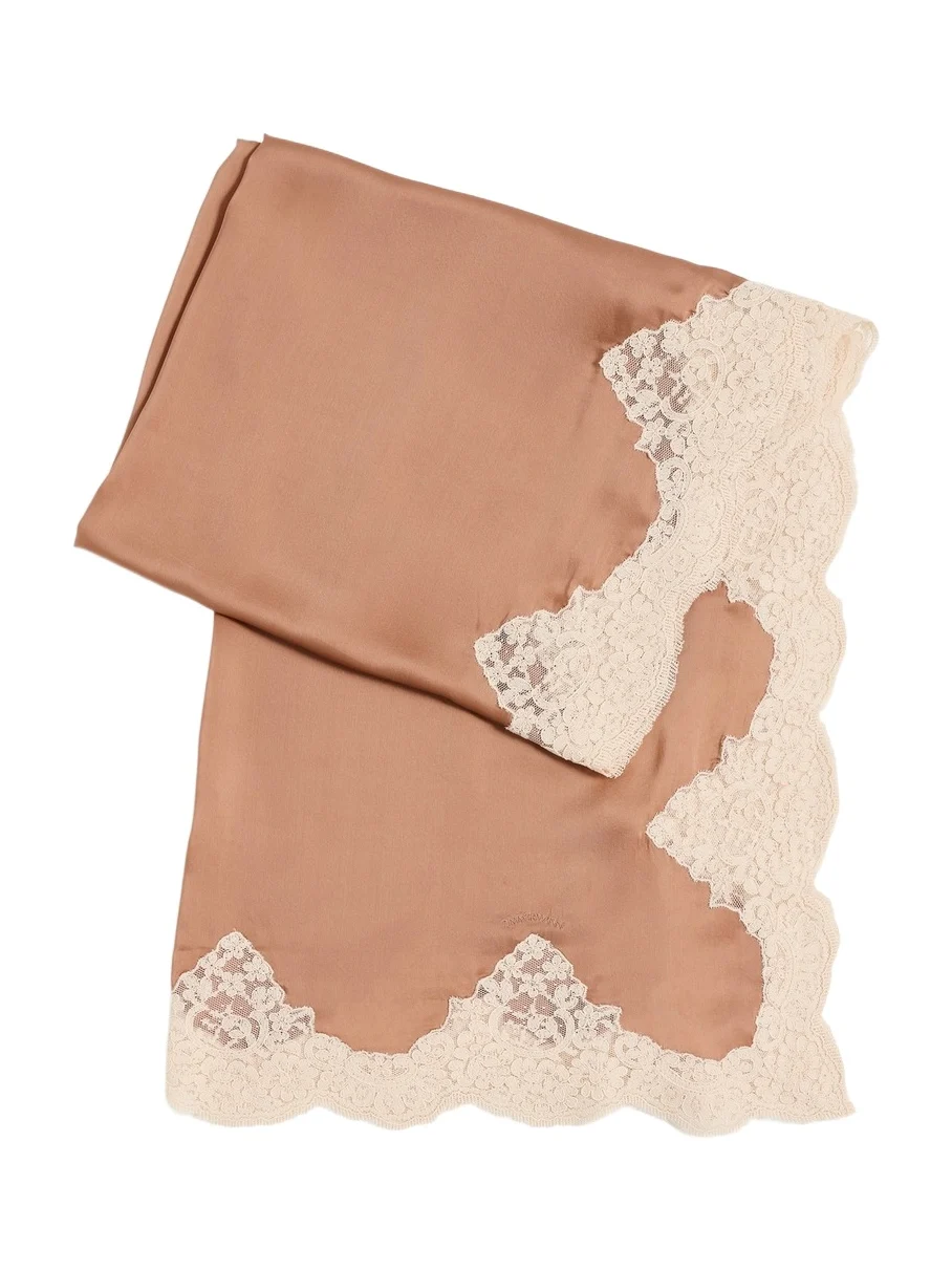 Lace Silk Stole Shawl Lace Silk Stole Shawl