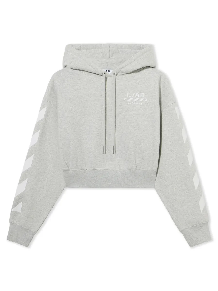 Off-White L/AB Arrows OFF Crop Hoodie | Thumbnail 2 Off-White L/AB Arrows OFF Crop Hoodie | Thumbnail 2