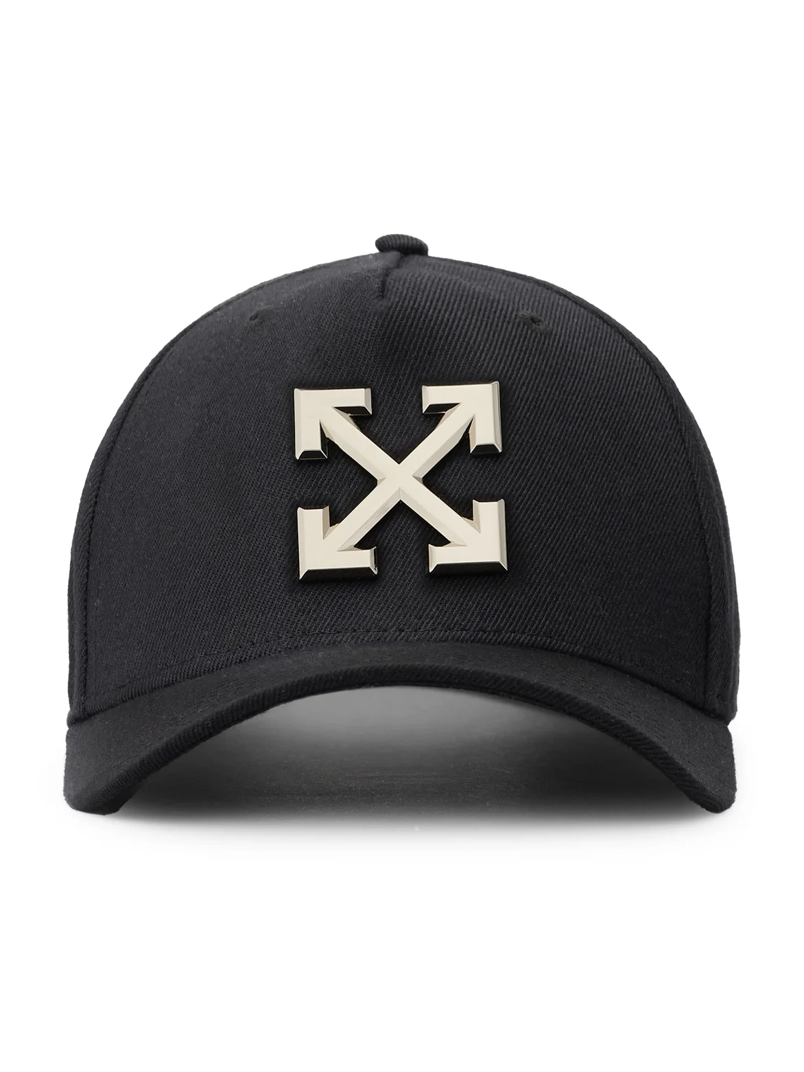 Off-White Arrows Metal Badge Baseball Cap