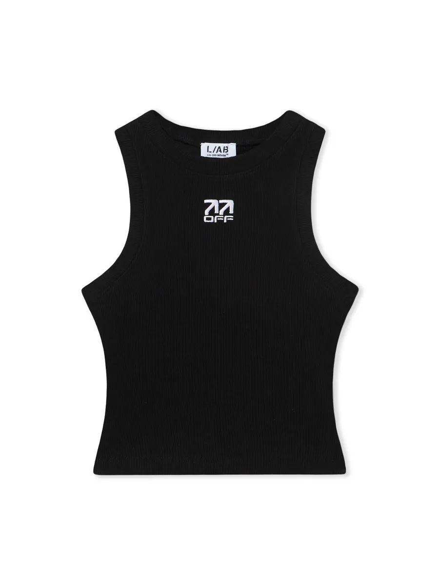 Off-White L/AB Crop Tank Top | Thumbnail 2 Off-White L/AB Crop Tank Top | Thumbnail 2