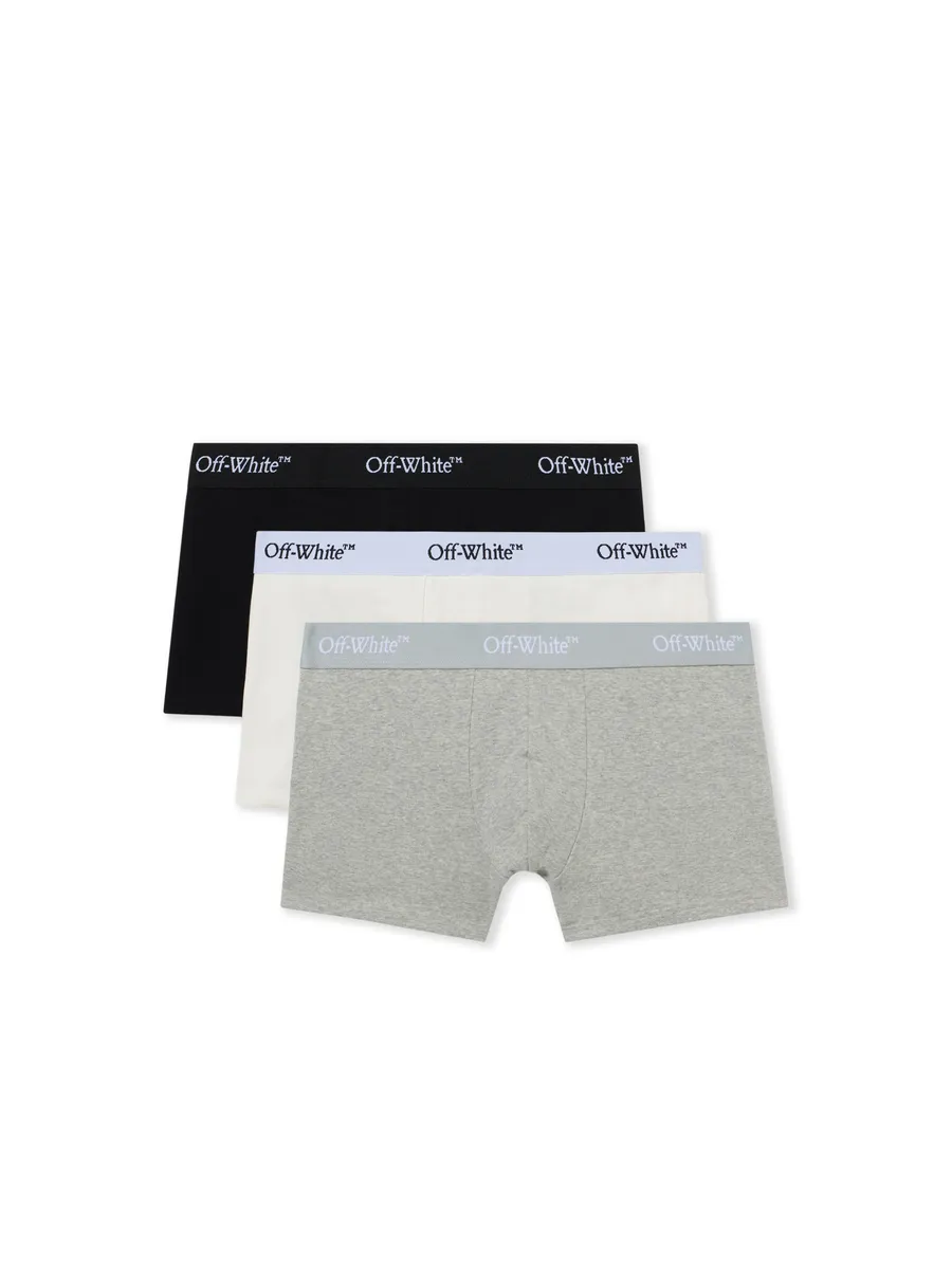 Off-White Bookish Trunks 3-Pack | Thumbnail 2 Off-White Bookish Trunks 3-Pack | Thumbnail 2