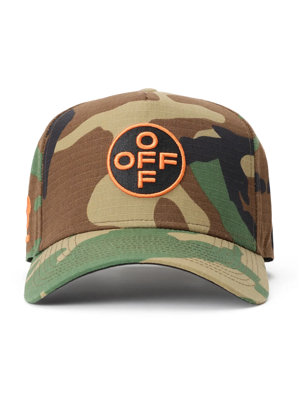 Off-White L/AB Off Embroidered Camo Cap