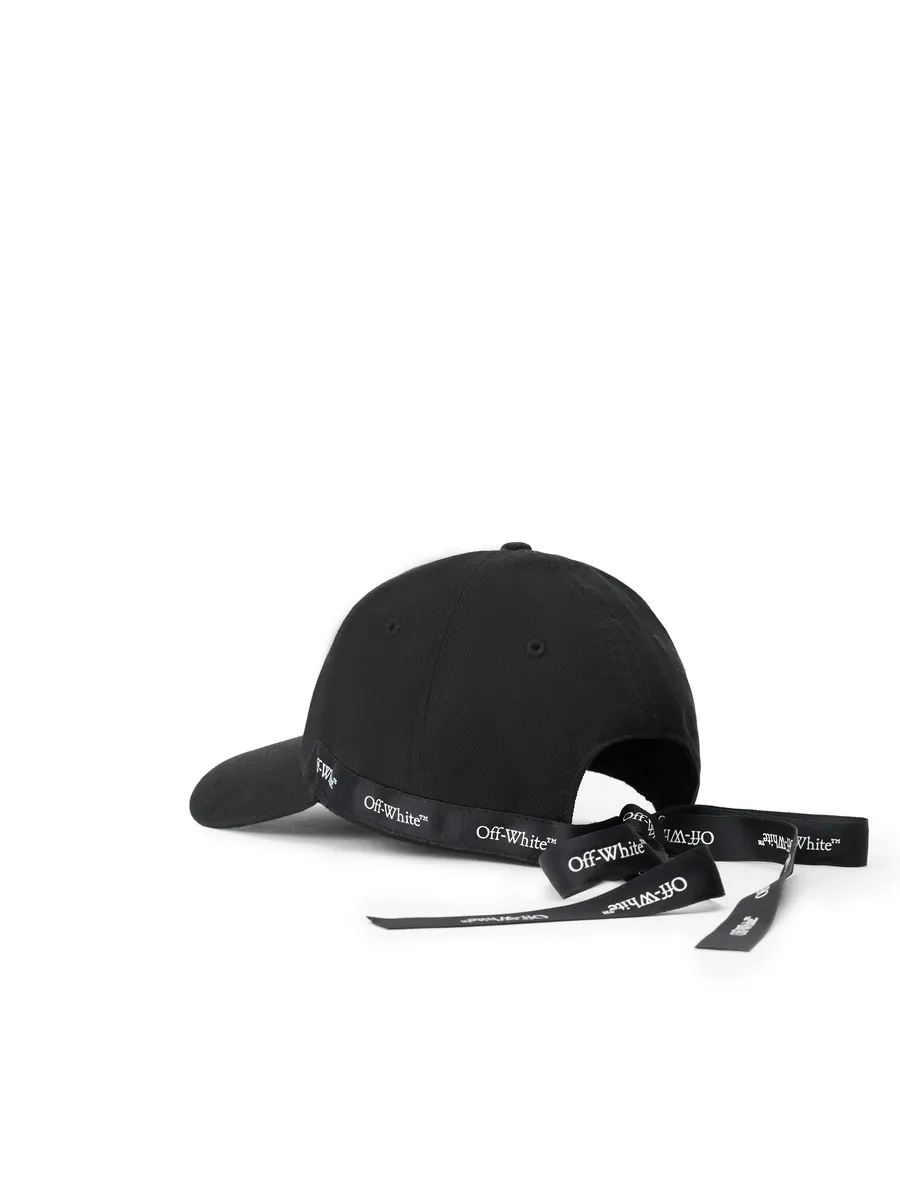 Off-White Bookish Tie Back Baseball Cap | Thumbnail 2 Off-White Bookish Tie Back Baseball Cap | Thumbnail 2
